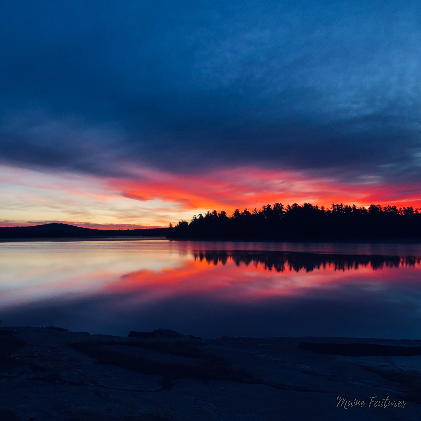 "Sunrise in Liberty, Maine" Photo Print (no frame)